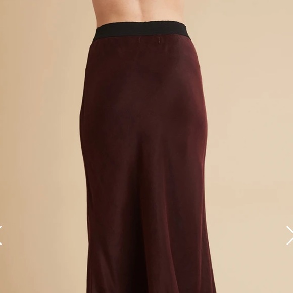 Bella Dahl Ada Elastic Waist Bias Skirt - Picture 2 of 5